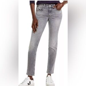 Rag & Bone Dre Low Rise Skinny Boyfriend Jean size 26 grey color